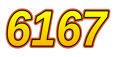 6167